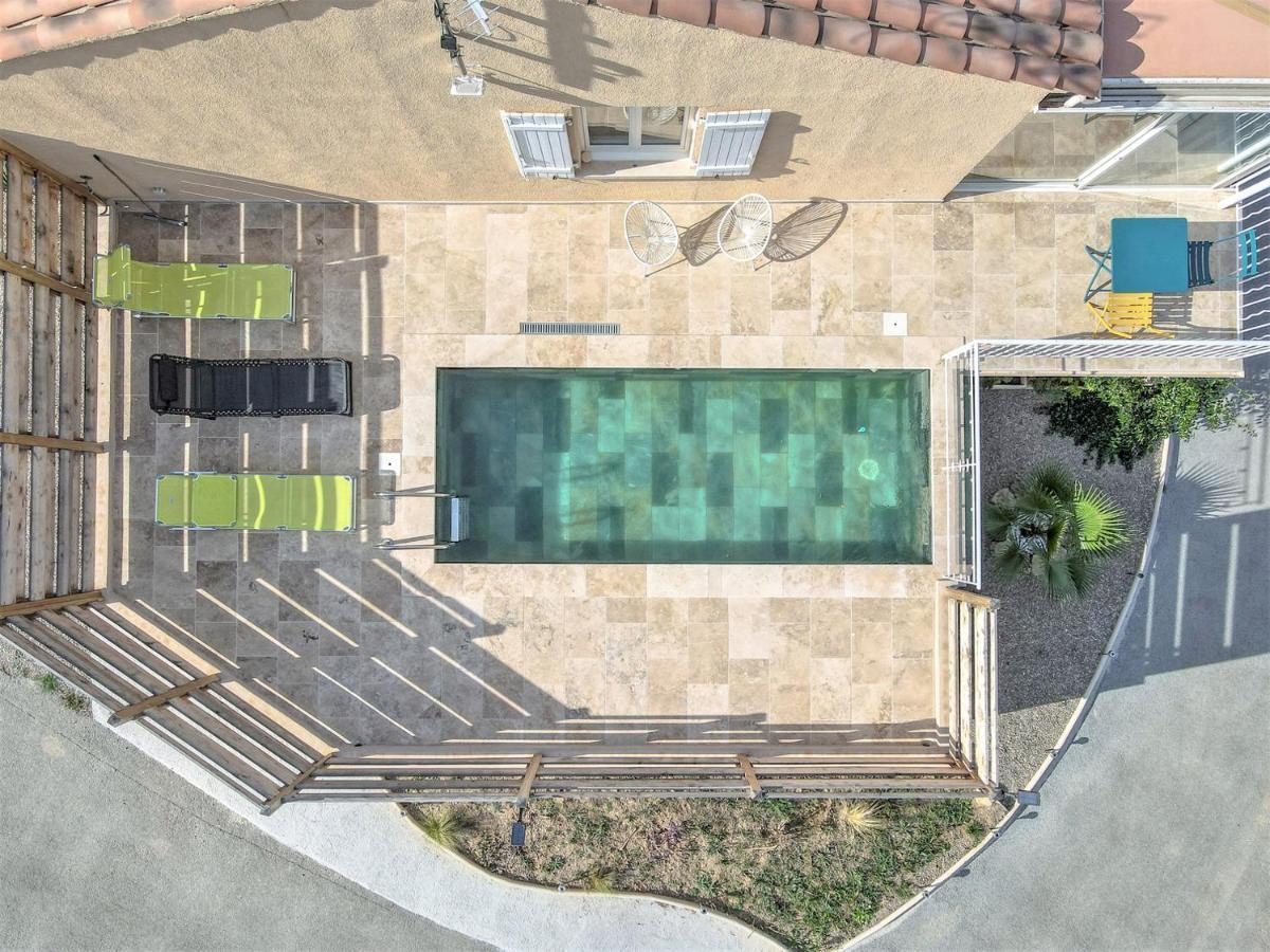 Charmante Maison Climatisee Avec Piscine Draguignan Ngoại thất bức ảnh